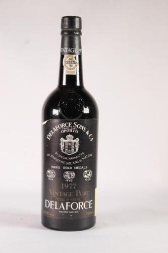 (1) 1977 Delaforce Vintage, Oporto