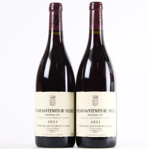 (2)&nbsp;2021 Domaine des Comtes Lafon Volnay-Santenots du Milieu 1er Cru, Cote de Beaune