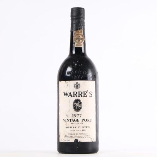 (1) 1977 Warre's Vintage Port, Oporto