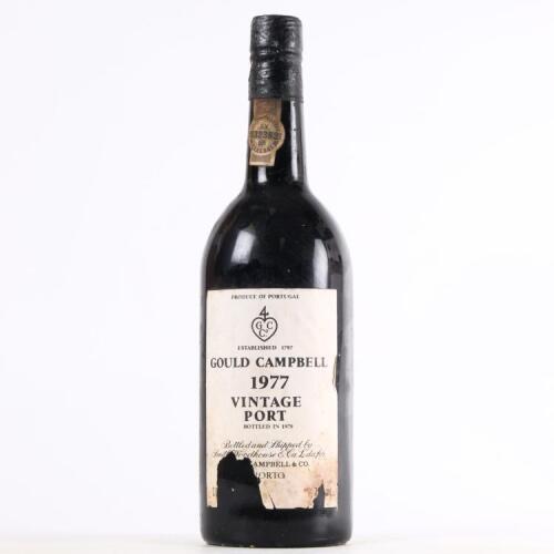 (1) 1977 Gould Campbell Vintage Port, Oporto