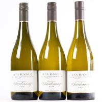 (1) Ata Rangi Craighall Chardonnay, Martinborough 2010, 2015 and 2017 (3 pack)