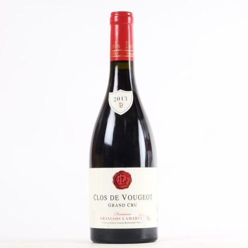 (1) 2013 Francois Lamarche Clos de Vougeot Grand Cru, Cote de Nuits