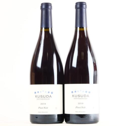 (2) 2019 Kusuda Pinot Noir, Martinborough