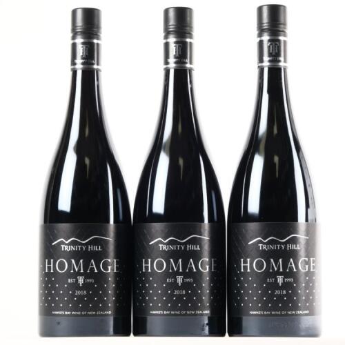 (3) 2018&nbsp;Trinity Hill Homage, Gimblett Gravels