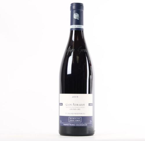 (1) 2019 Domaine Anne Gros Clos de Vougeot Grand Cru Le Grand Maupertui, Cote de Nuits