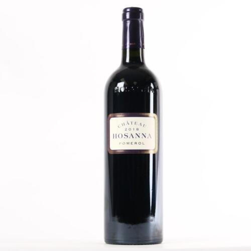 (1) 2018 Chateau Hosanna, Pomerol