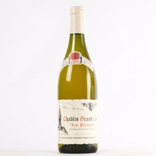 (1) 2005 Vincent Dauvissat Les Preuses Grand Cru Chablis