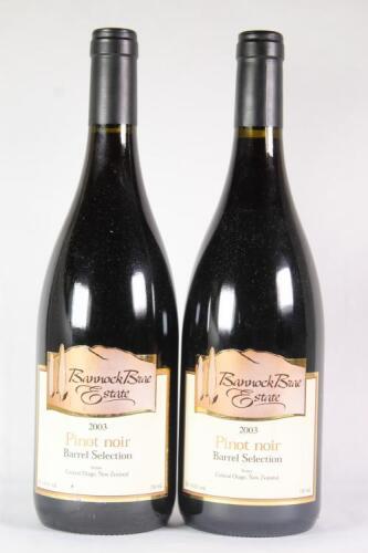 (2) 2003 Bannock Brae Estate Pinot Noir, Central Otago