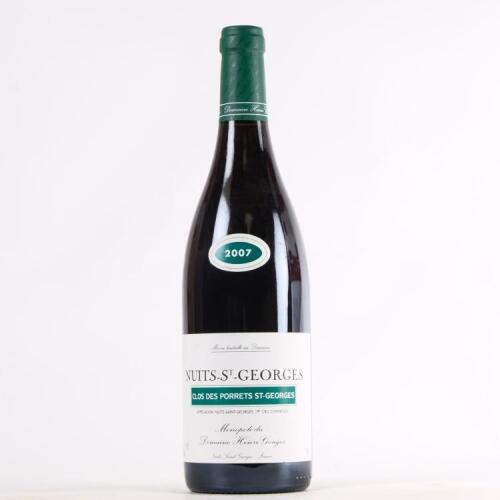 (1) 2007 Henri Gouges Nuits St Georges Clos des Porrets St Georges 1er Cru Monopole, Cote de Nuits