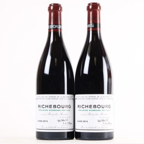 (2) 2014 Domaine de la Romanee-Conti Richebourg Grand Cru, Cote de Nuits