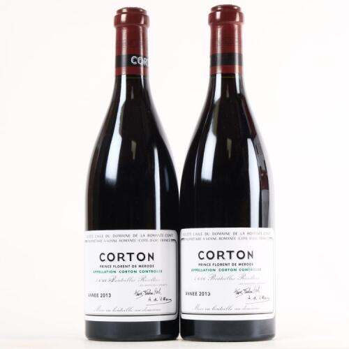 (2) 2013 Domaine de la Romanee-Conti Corton Grand Cru, Cote de Beaune