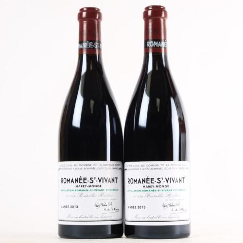 (2) 2013 Domaine de la Romanee-Conti Romanee-Saint-Vivant Grand Cru, Cote de Nuits