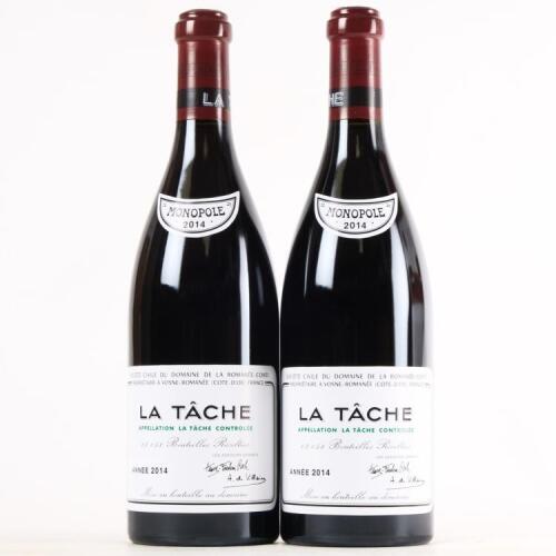 (2) 2014 Domaine de la Romanee-Conti La Tache Grand Cru Monopole, Cote de Nuits