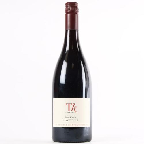 (1) 2013 Te Kairanga TK John Martin Pinot Noir, Martinborough