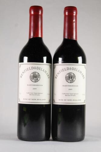 (2) 2005 Benfield & Delamere Cabernet Sauvignon/Merlot, Martinborough
