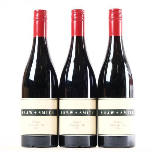 (3) 2016 Shaw + Smith Shiraz, Adelaide Hills SA