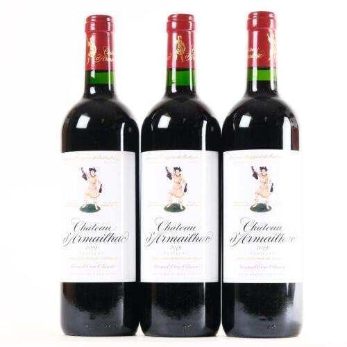 (3) 2019 Chateau d'Armailhac 4eme Cru Classe, Pauillac