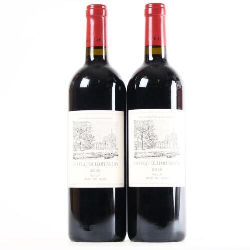(2) 2018 Chateau Duhart-Milon 4eme Cru Classe, Pauillac