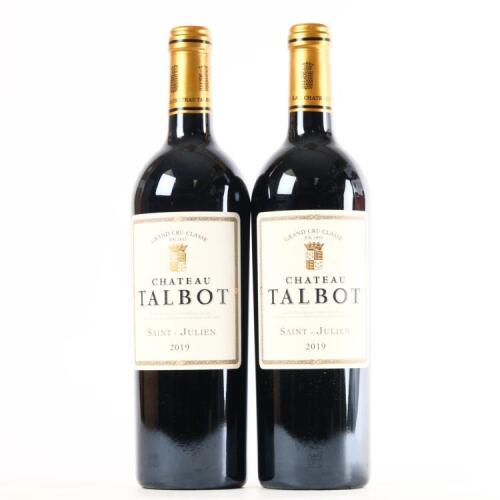 (2) 2019 Chateau Talbot 4eme Cru Classe, St Julien