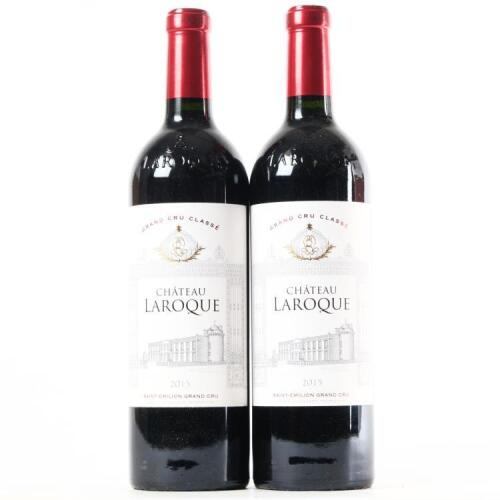 (2) 2015 Chateau Laroque, St Emilion