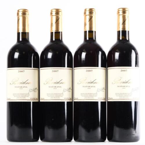 (4) 2007 Providence Syrah, Matakana