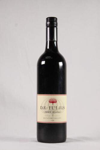 (1) 2009 de Iuliis Show Reserve Merlot, Hunter Valley NSW