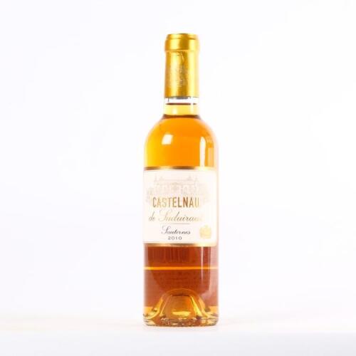 (1) 2010 Chateau Suduiraut Castelnau de Suduiraut 375ml