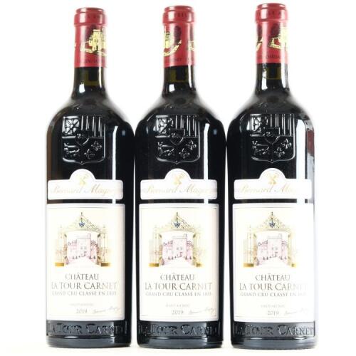 (3) 2019 Chateau La Tour Carnet, Haut Medoc