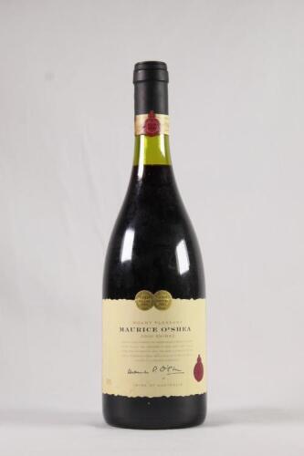 (1) 2000 Mount Pleasant Maurice O'Shea Shiraz, Hunter Valley NSW