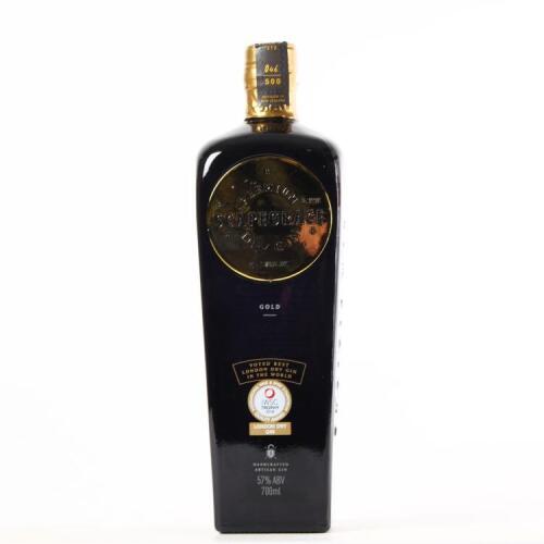 (1) Scapegrace Gold Premium Small Batch Dry Gin 700ml 57% abv, New Zealand