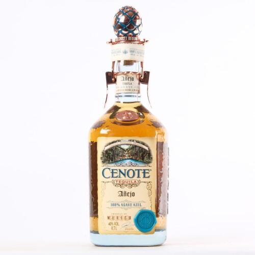 (1) Cenote Tequila Anejo 700ml 40% abv, Mexico