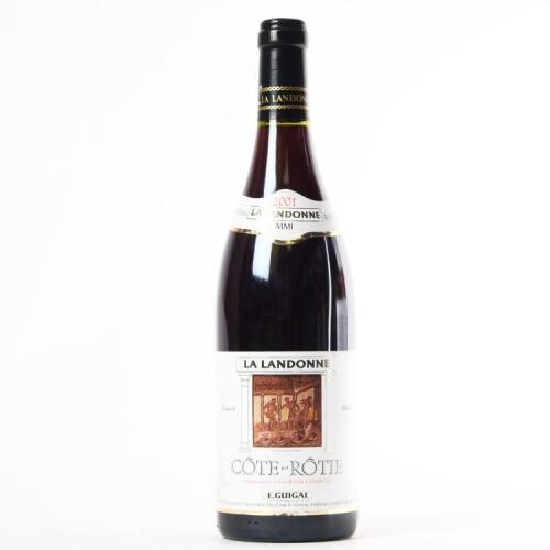(1) 2001 E. Guigal La Landonne Cote Rotie
