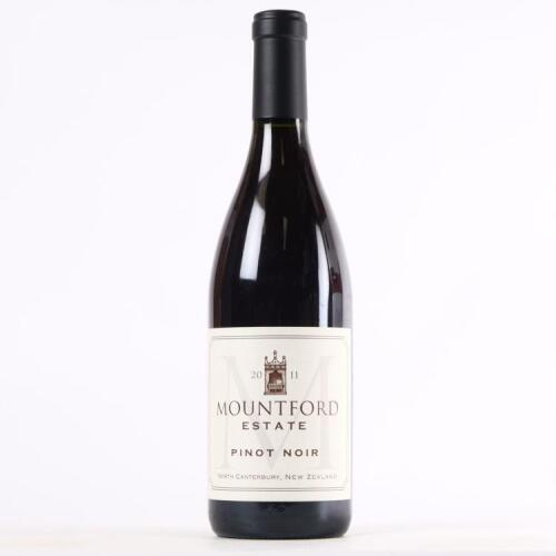 (1) 2011 Mountford Estate Pinot Noir, North Canterbury