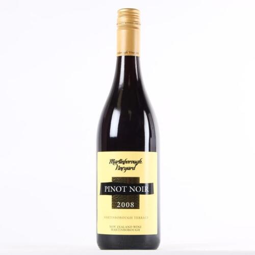 (1) 2008 Martinborough Vineyards Pinot Noir, Martinborough