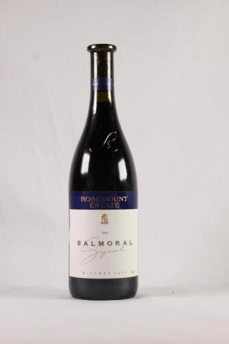 (1) 2002 Rosemount Balmoral Syrah, McLaren Vale SA