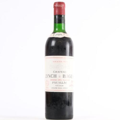 (1) 1970 Chateau Lynch Bages 5eme Cru Classe, Pauillac