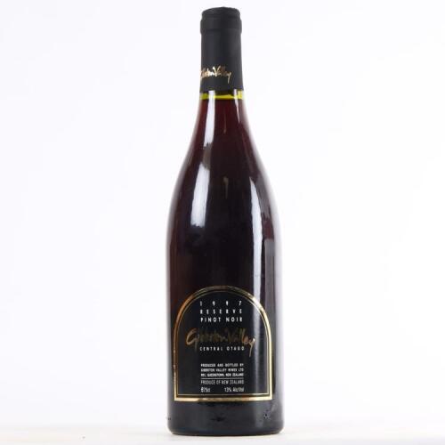 (1) 1997 Gibbston Valley Reserve Pinot Noir, Gibbston