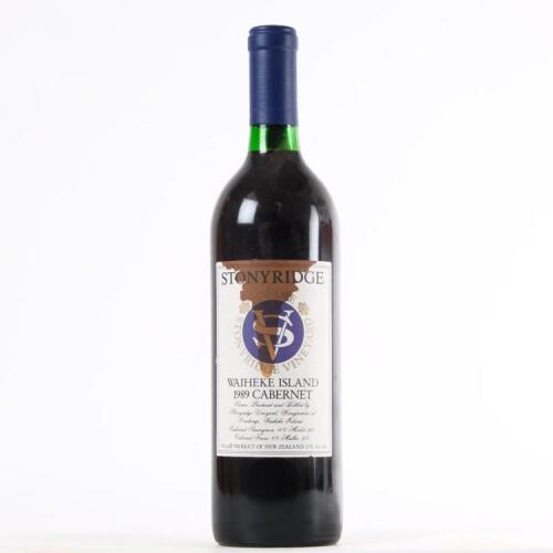 (1) 1989 Stonyridge Vineyard Larose, Waiheke