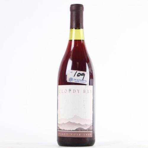(1) 1989 Cloudy Bay Pinot Noir, Marlborough
