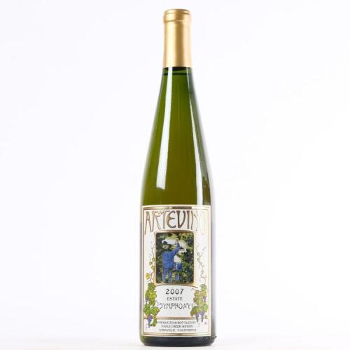 (1) 2007 Maple Creek Winery Artevino Estate Symphony, Yorkville Highlands USA