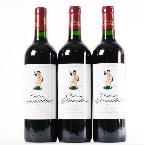 (3) 2020 Chateau d'Armailhac 4eme Cru Classe, Pauillac