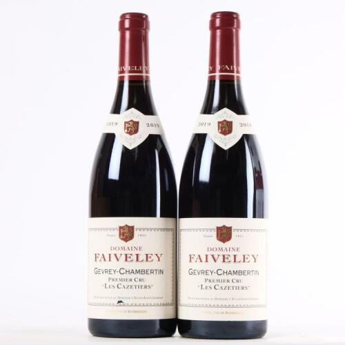 (2) 2019 Domaine Faiveley Gevrey-Chambertin Les Cazetiers 1er Cru, Cote de Nuits