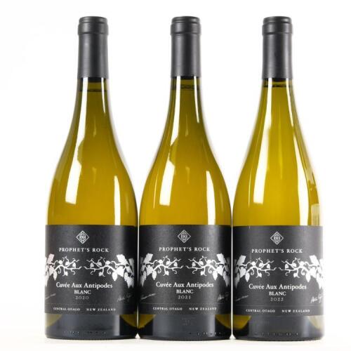 (1) Prophets Rock Cuvee aux Antipodes Blanc 2020, 2021, 2022 (3 pack)