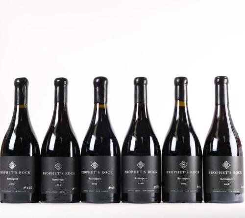(1) Prophets Rock Retrospect Pinot Noir Vertical&nbsp;: 2013 &ndash; 2018 (6pack)