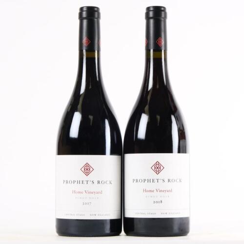 (1) Prophets Rock Home Vineyard Pinot Noir 2017, 2018 (Mineral & Solar)