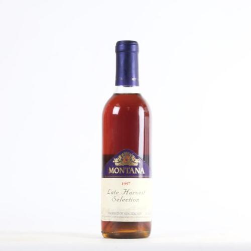 (1) 1997 Montana Late Harvest Selection 375ml, Marlborough