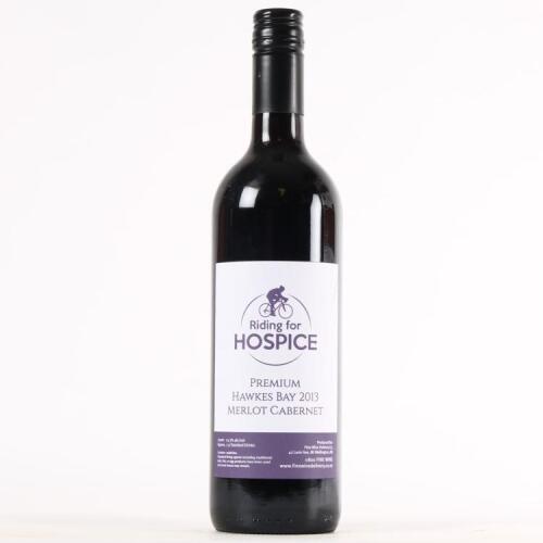 (1) 2013 Riding for Hospice Merlot/Cabernet Sauvignon, Hawkes Bay