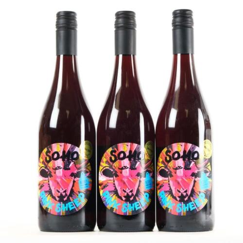 (3) 2017 Soho Pink Sheep Pinot Noir, Marlborough