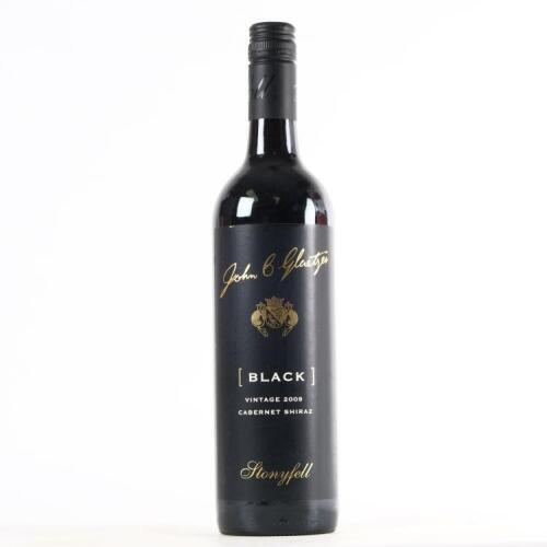 (1) 2009 Stonyfell Black Cabernet Sauvignon/Shiraz, Langhorne Creek SA