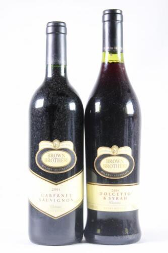 Two bottles of Brown Brothers in one lot.